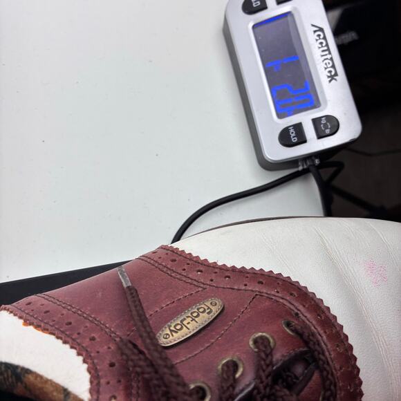 Sierra Soft Foot Joy Leather Saddle Oxford Golf Shoes Women's 6.5 Preppy Leather - Picture 13 of 13